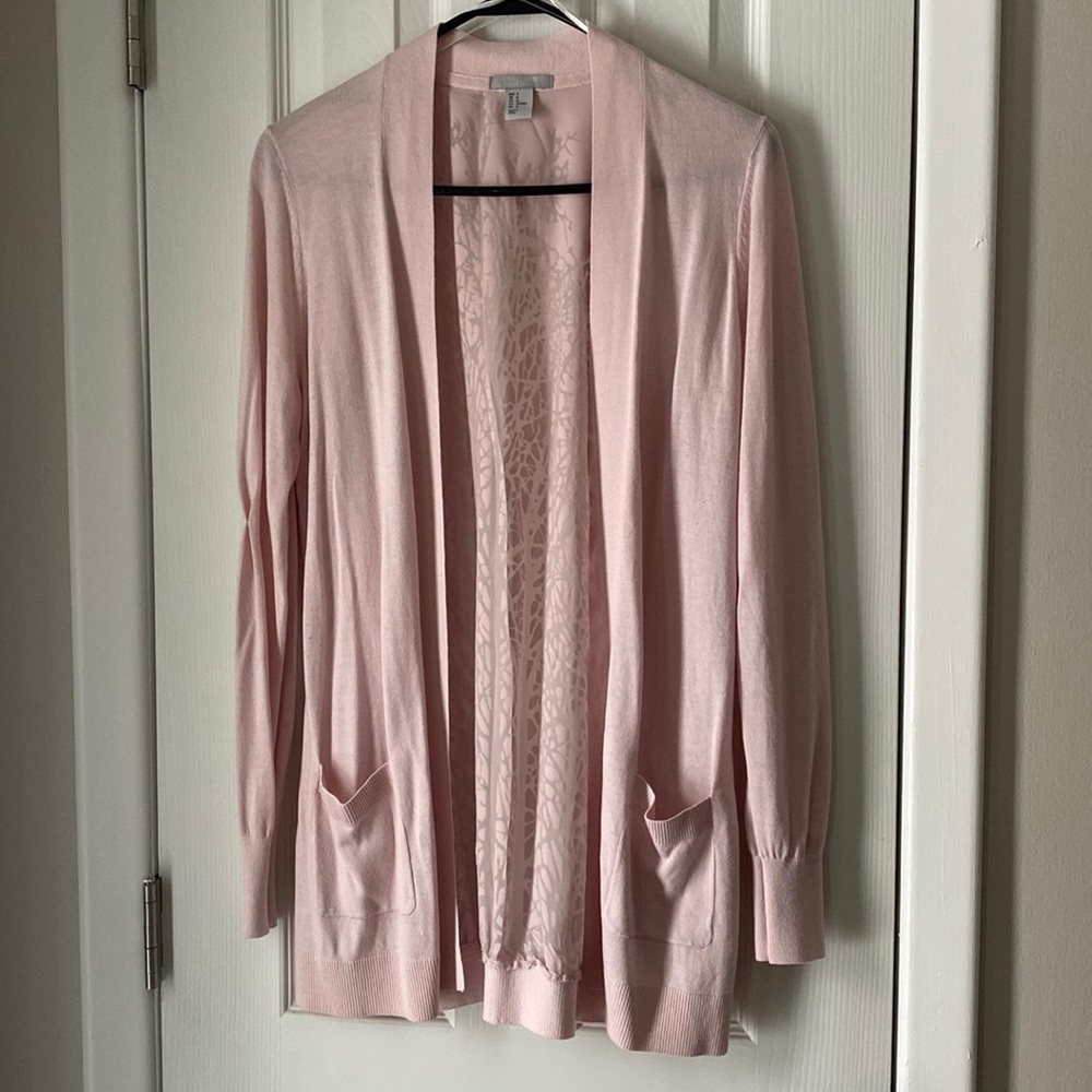 Light Pink Cardigan - Medium